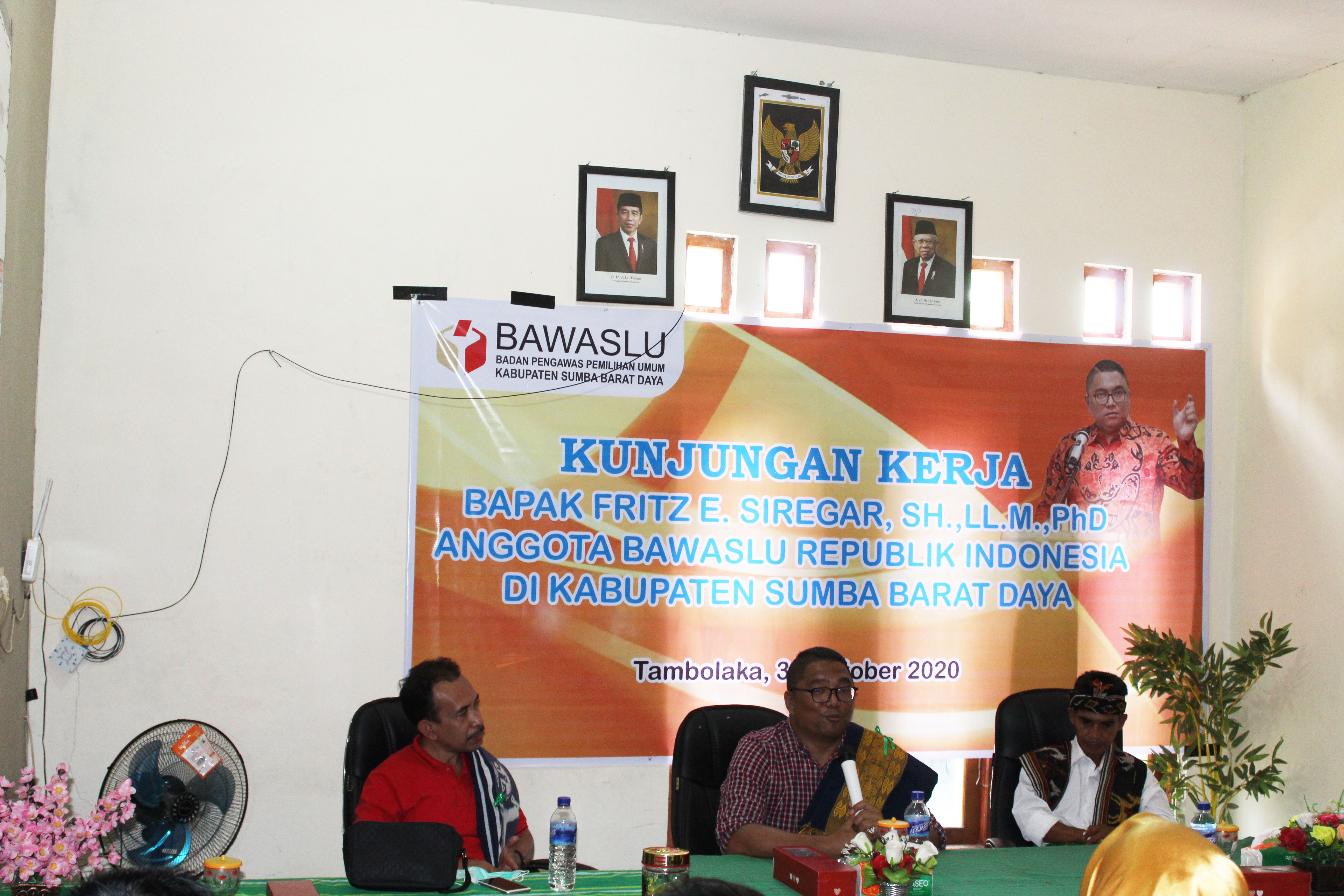 BAWASLU SBD  DIMINTA BANTU KAWAL PILKADA SERENTAK TAHUN  2020