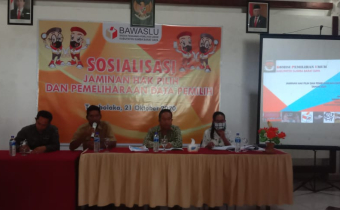 Jamin Hak Pilih, Bawaslu SBD Gelar Sosialisasi