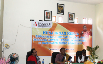 BAWASLU SBD  DIMINTA BANTU KAWAL PILKADA SERENTAK TAHUN  2020